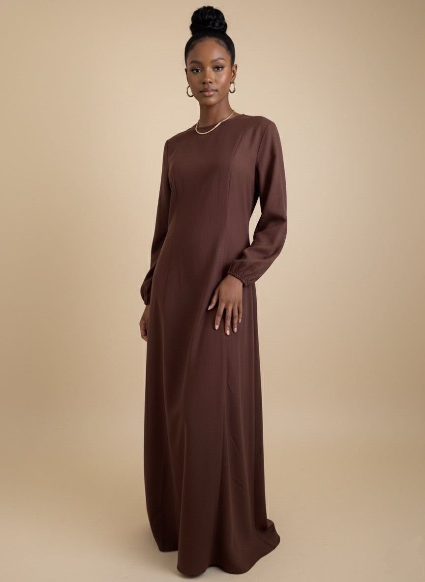 Laila Linen blend Dress- (5 Colors)