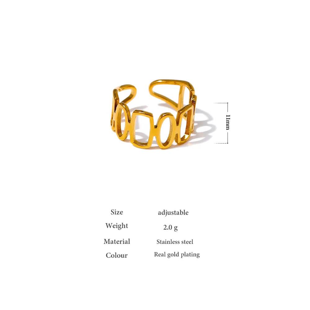 Scarlett Geometric Ring