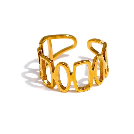 Scarlett Geometric Ring