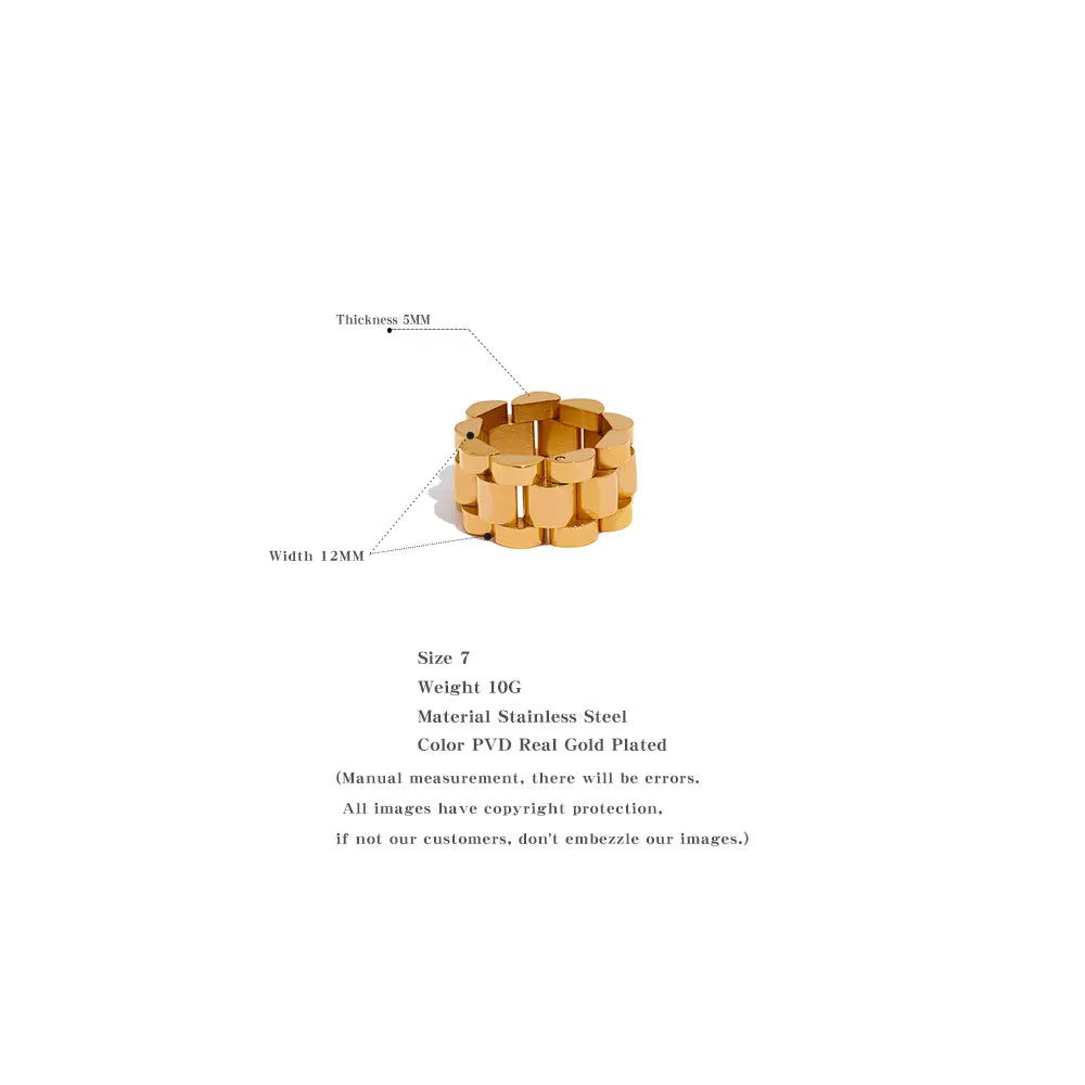 Isla Chain Ring(2 Colors)