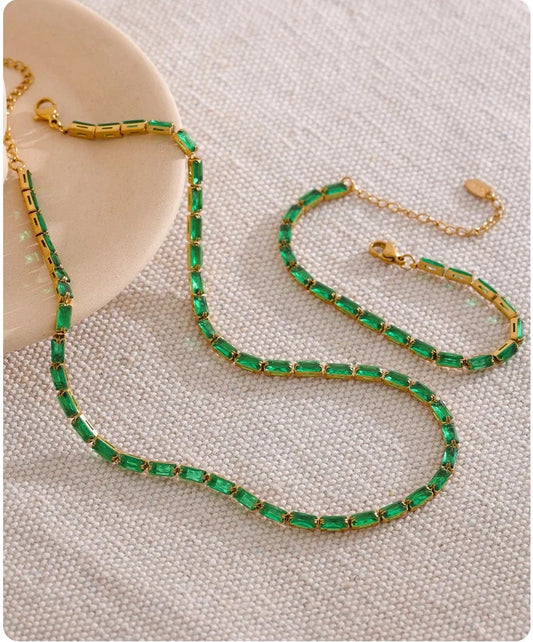 June Necklace+ Bracelet(2 Colors)