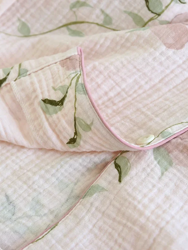 Blush Bloom Cotton Lounge Set