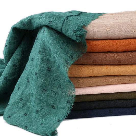 Pebble cotton hijabs (31 Colors)