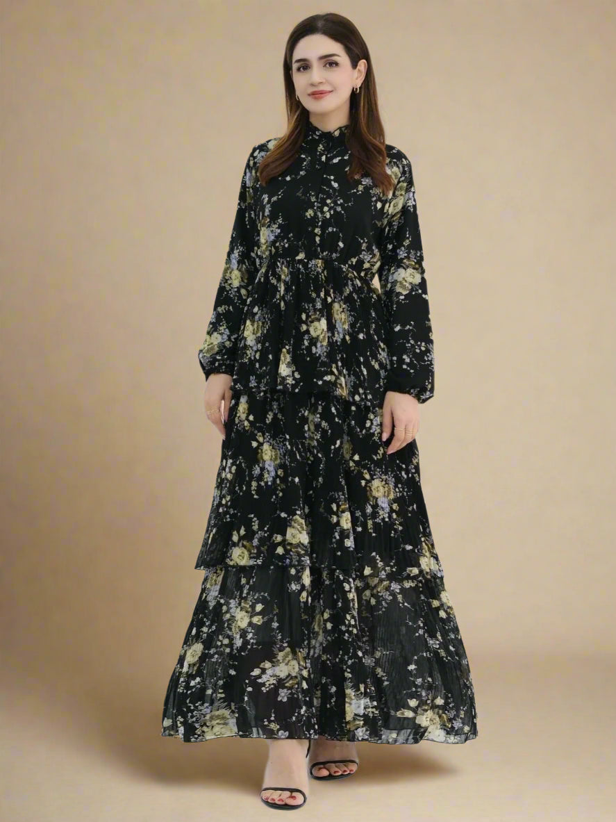 Omera fully lined modest dress (2 colors)