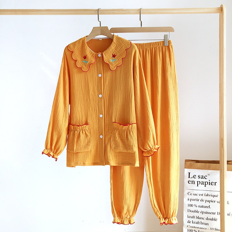 Fareeda Pajama set(4 Colors )