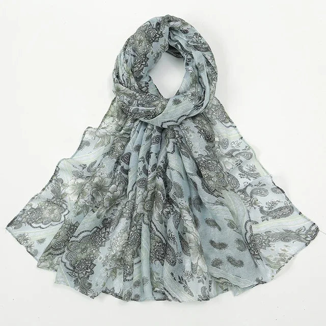 Anabia Printed viscose hijabs(6 Colors)