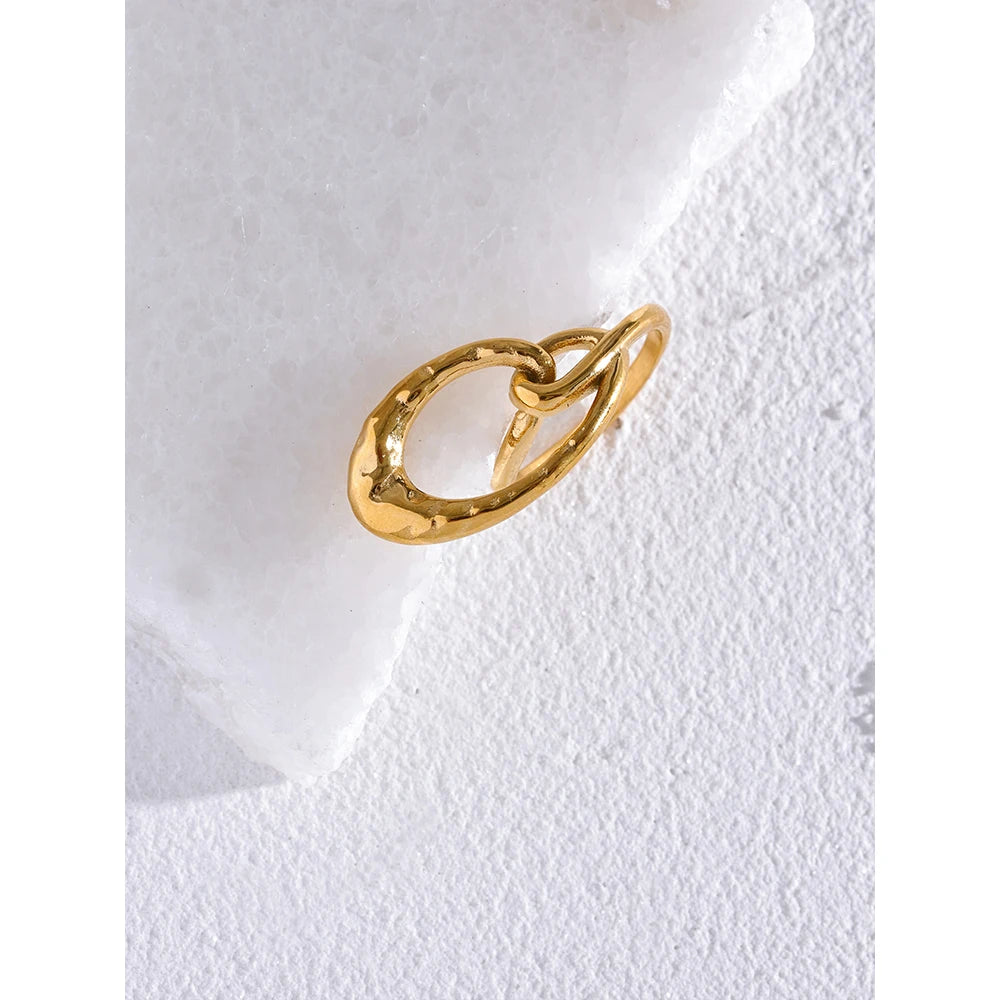 Alaia Irregular Geometric Ring(2 Colors)