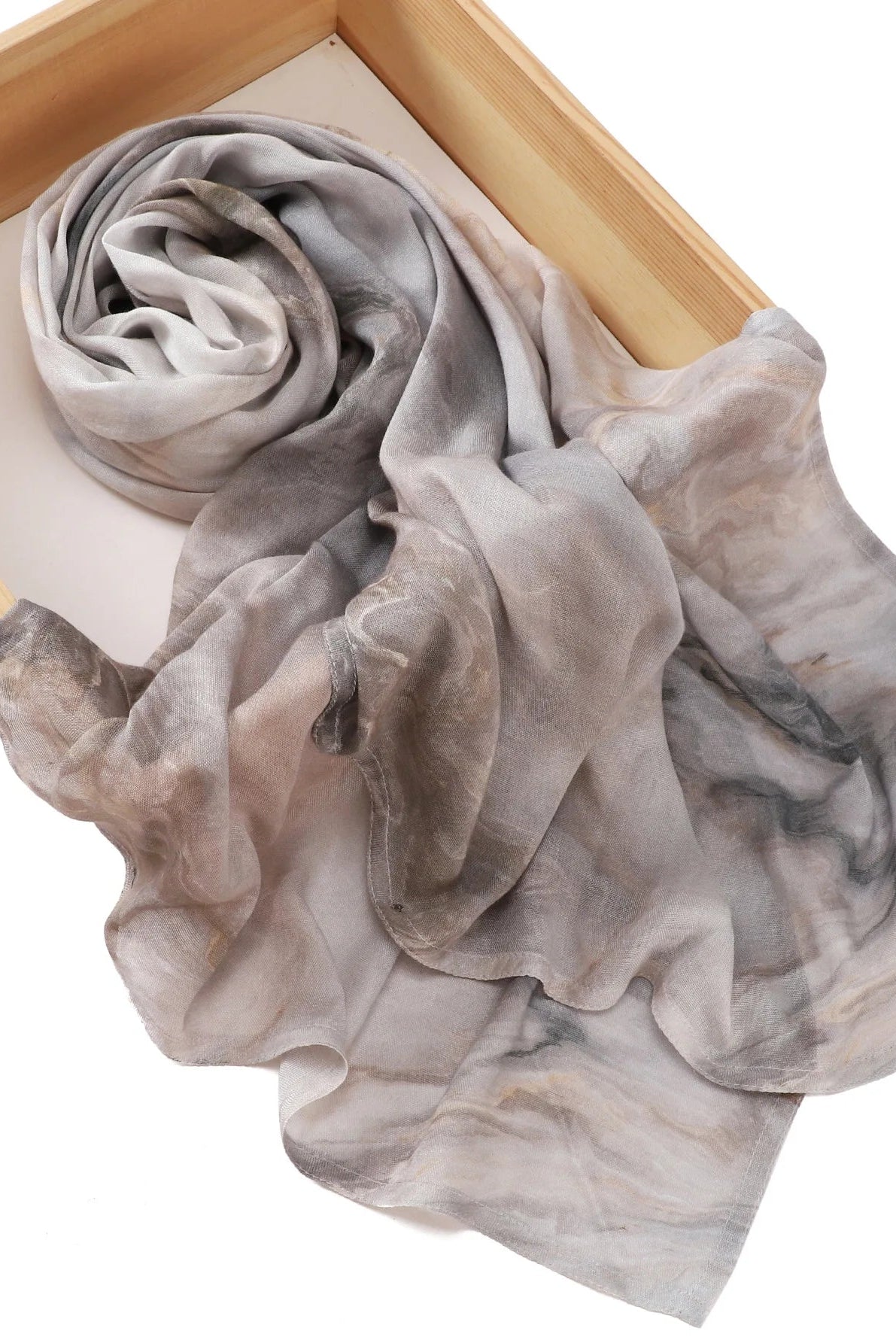 Marble Printed Modal Hijabs(17 Colors)