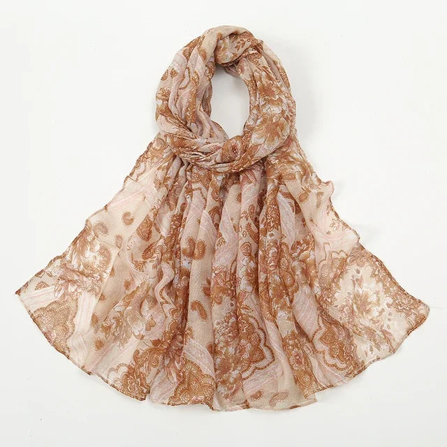 Anabia Printed viscose hijabs(6 Colors)