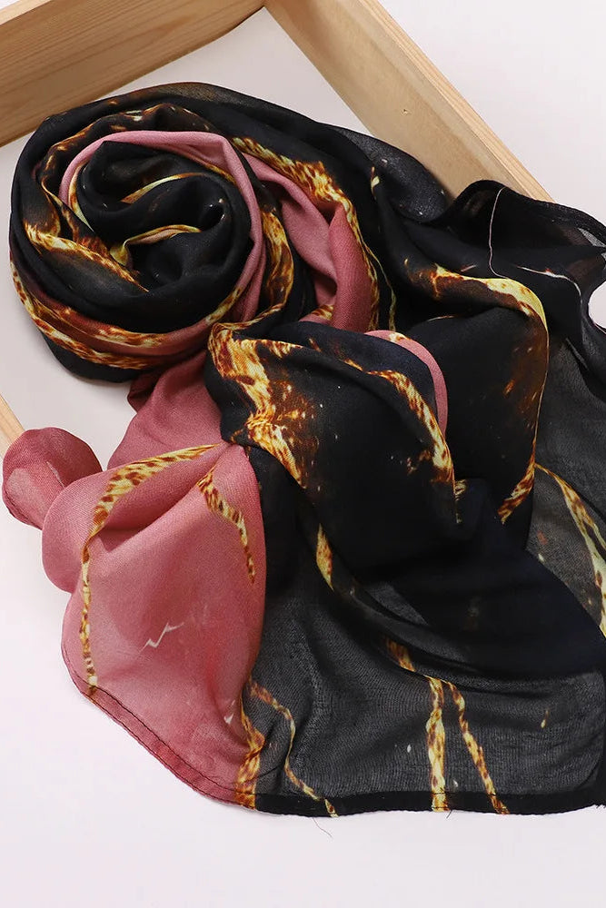 Marble Printed Modal Hijabs(17 Colors)