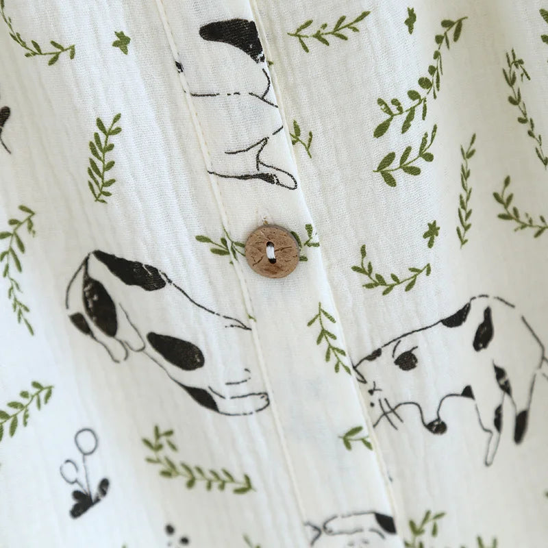 Cat Lover's Pajamas Set (2 Colors)