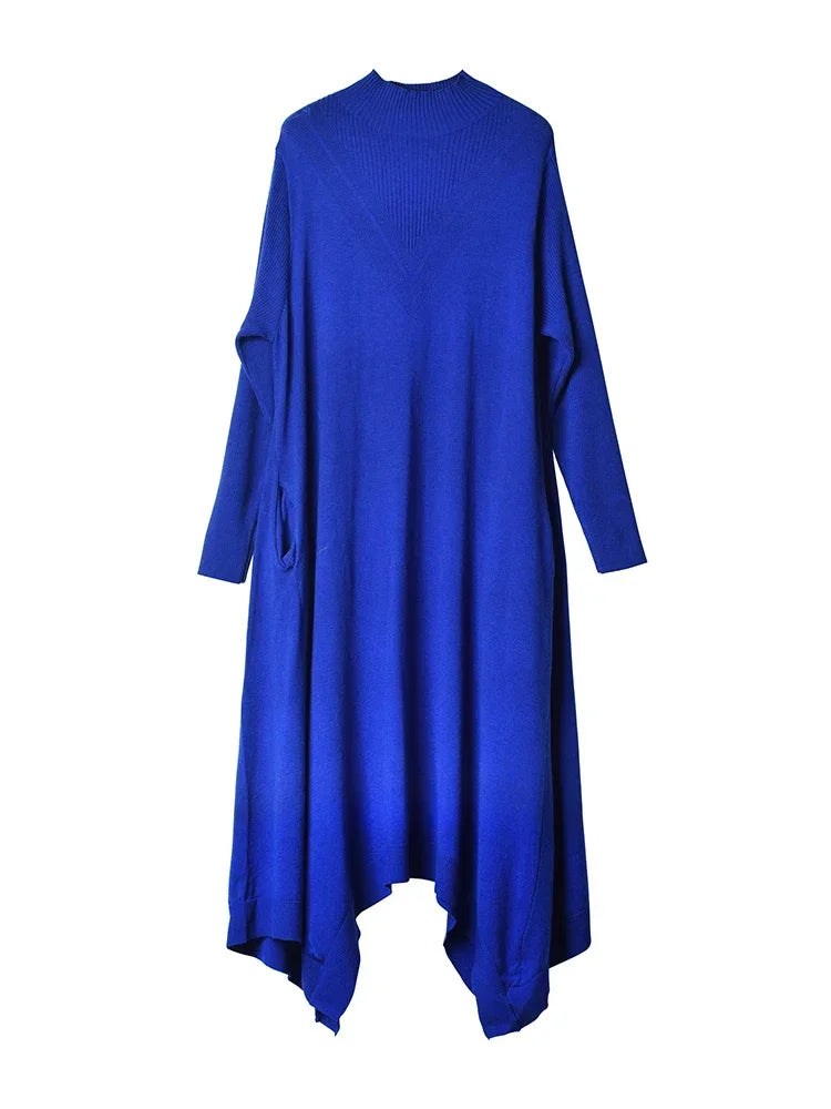 Alivia irregular Knitted Dress(2 Colors)