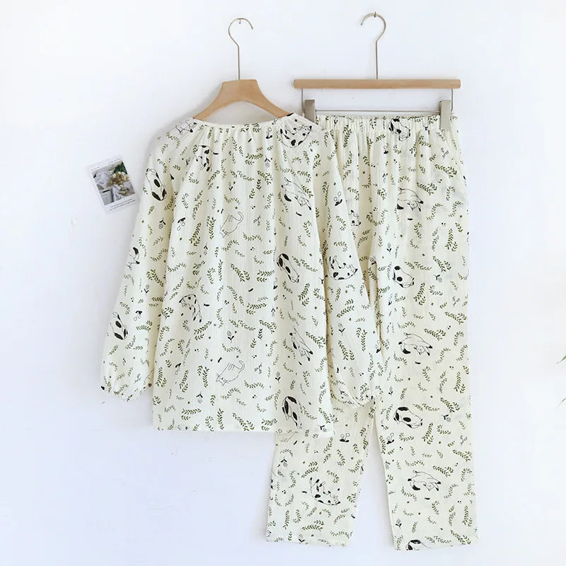 Cat Lover's Pajamas Set (2 Colors)