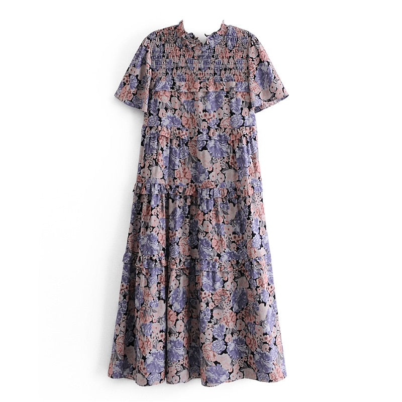 Zaiba Ruffled Beach Bohemian Ethnic Wear