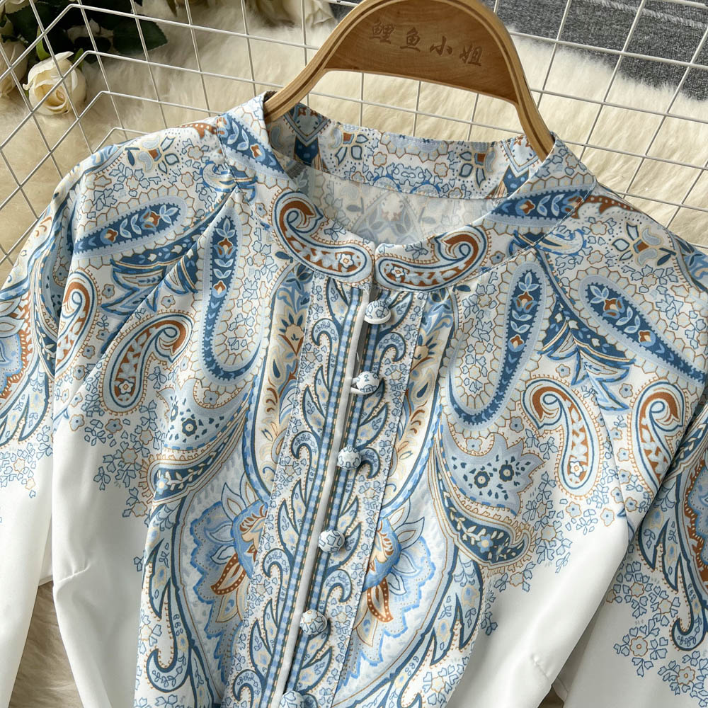 Laria Vintage Print Dress(2 Colors)