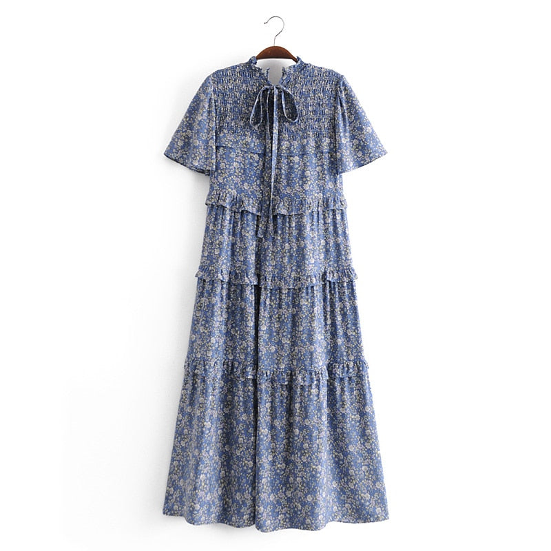 Zaiba Ruffled Beach Bohemian Ethnic Wear