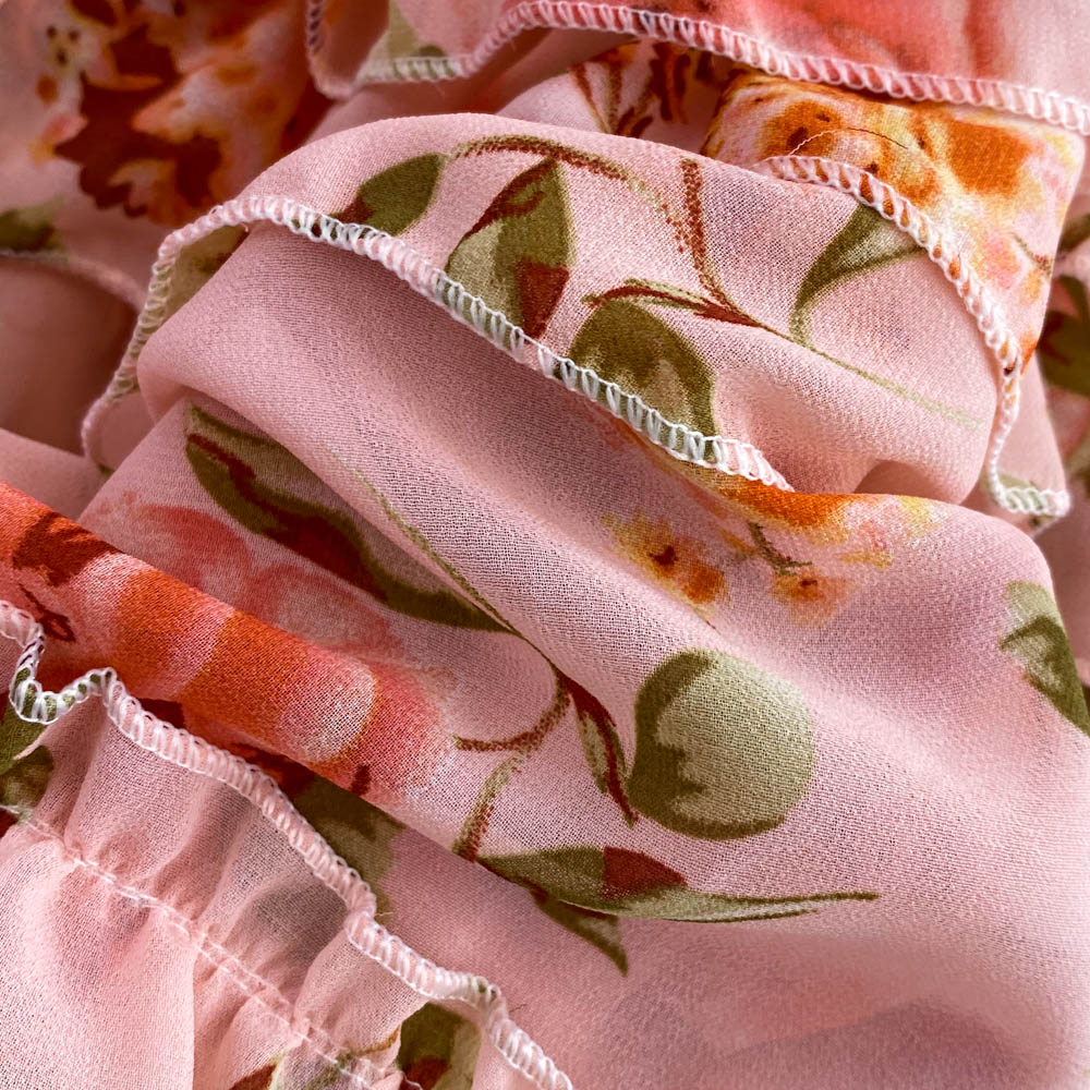 Saalima Floral Ruffled Dress(7 Colors)