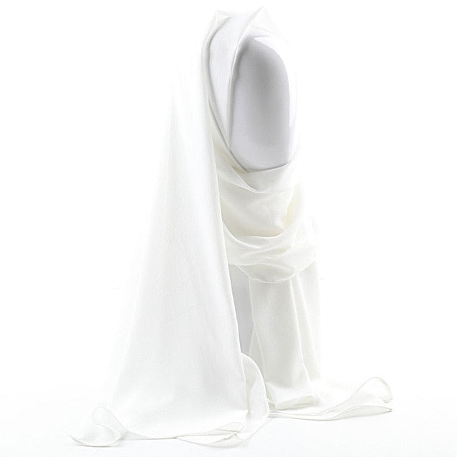 Crepe Chiffon Hijab (26 colors)