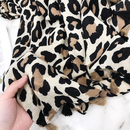 Leopard Hijab(13 colors)
