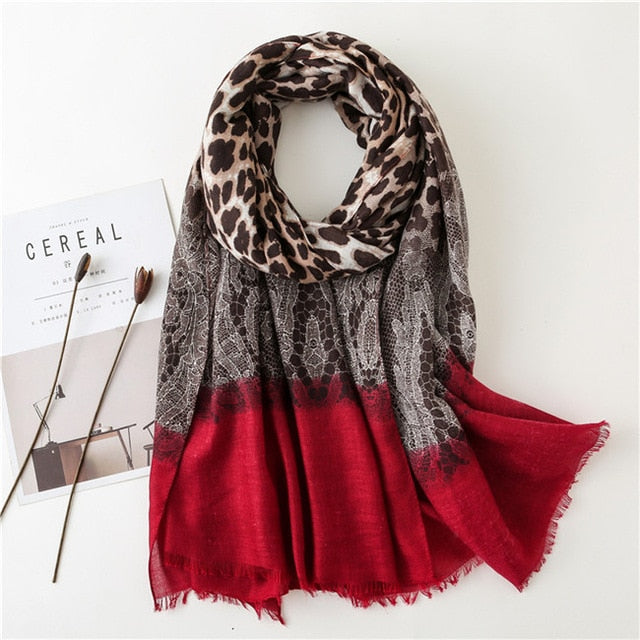Leopard Hijab(13 colors)