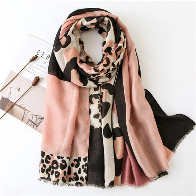 Leopard Hijab(13 colors)