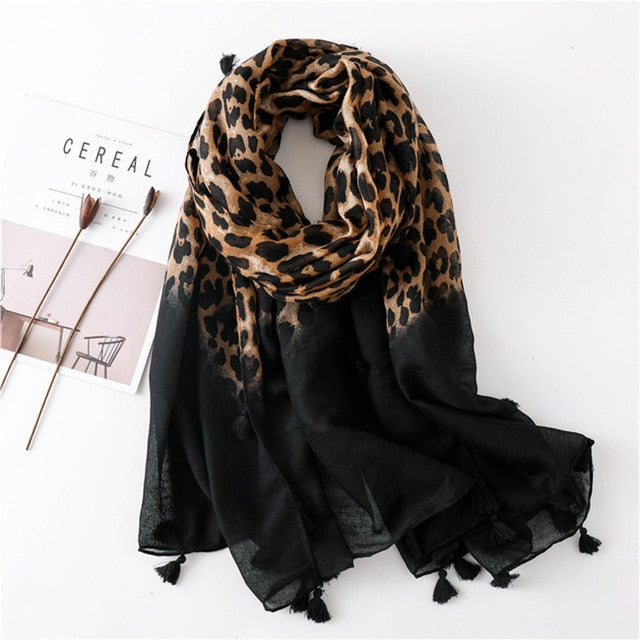 Leopard Hijab(13 colors)