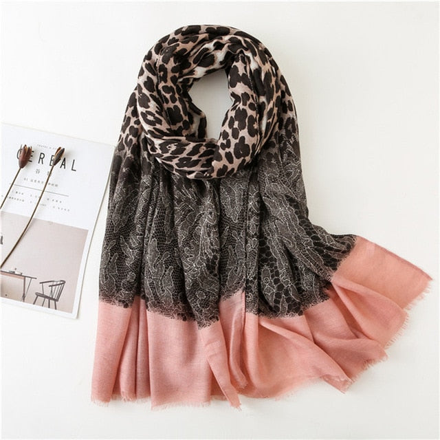 Leopard Hijab(13 colors)