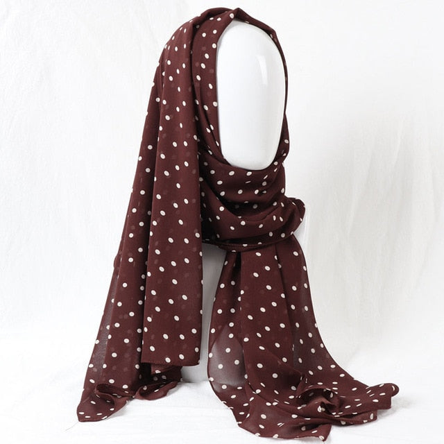 Printed Chiffon Hijab (29 patterns)