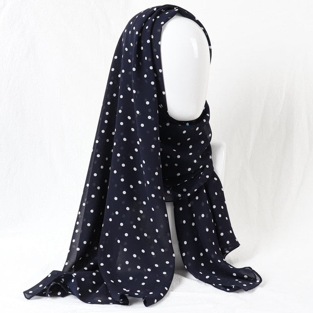Printed Chiffon Hijab (29 patterns)