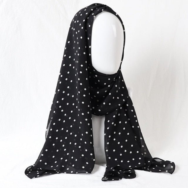 Printed Chiffon Hijab (29 patterns)