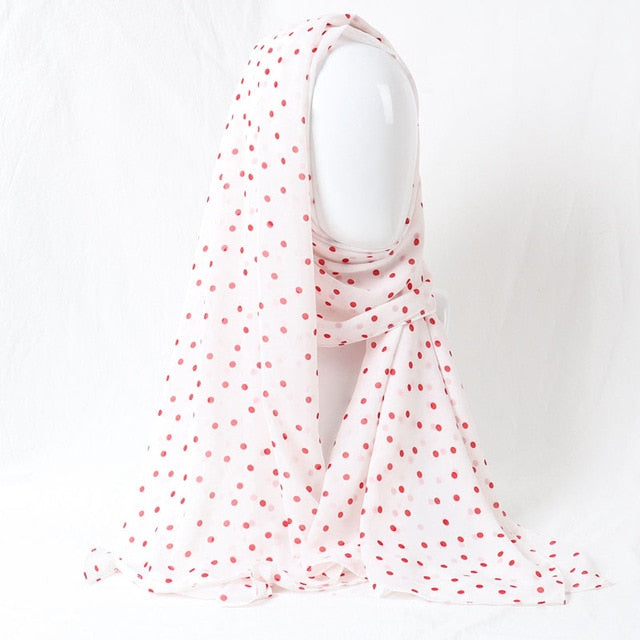 Printed Chiffon Hijab (29 patterns)