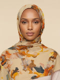 Autumn Garden Modal Hijab