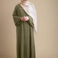 Yasmin Pleated Abaya (3 Colors)