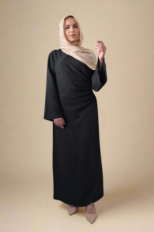 Hababah wrap abaya dress (5 Colors)