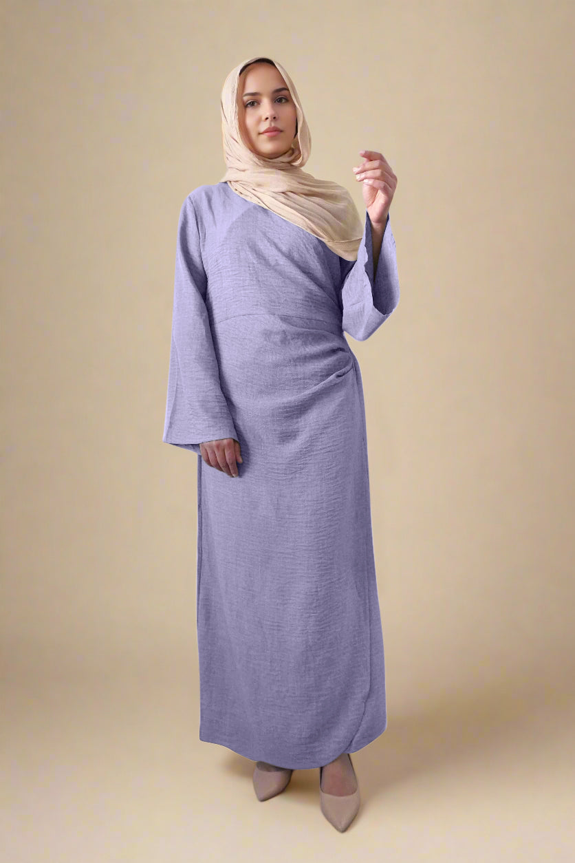 Hababah wrap abaya dress (5 Colors)