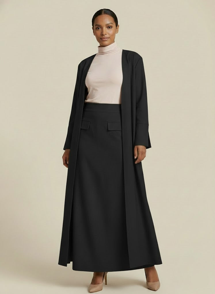 Ashalina Coat & Skirt Set