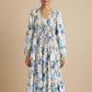 Blue blossom floral dress - Summer Favorite