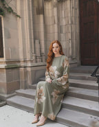 Meheroon Statement Floral Maxi Dress