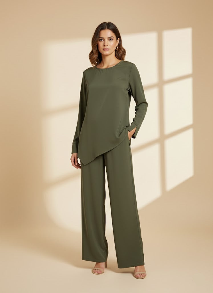 Areebah Co-ord Set(5 Colors)