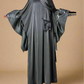 Qaylah kaftan dress with ruffled sleeves