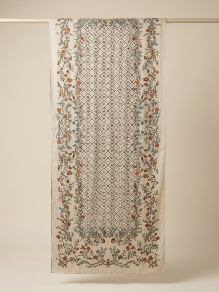 Garden Lattice Modal Hijab