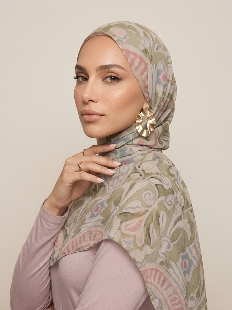Vintage Willow Modal Hijab