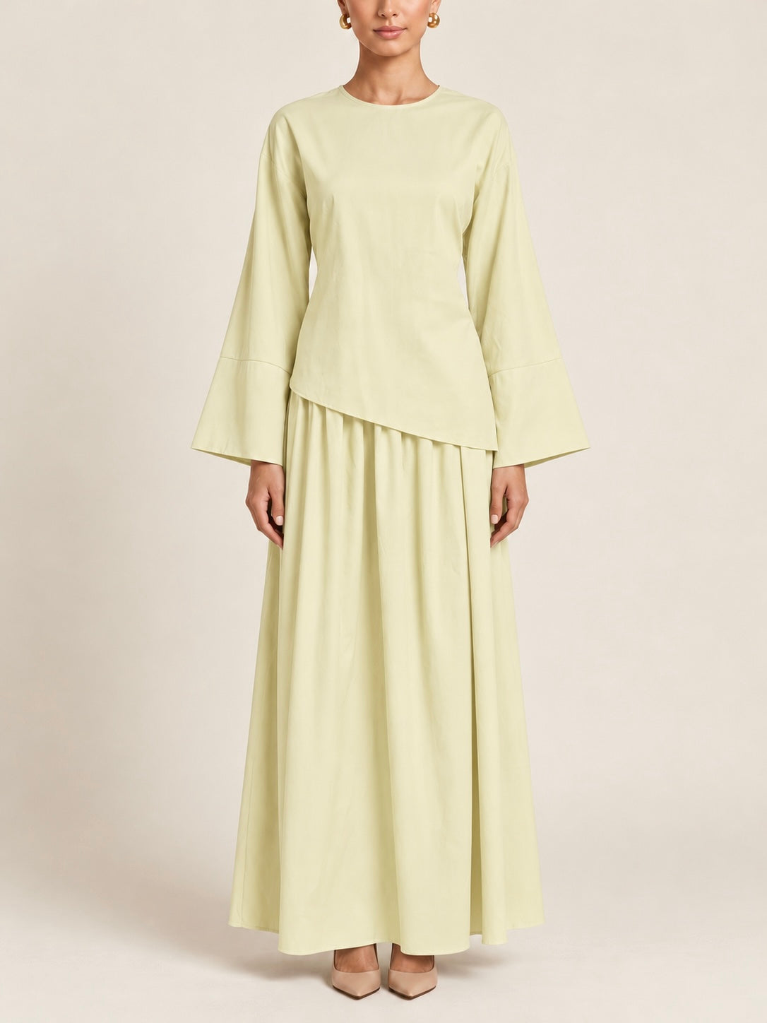 Maqboola Two piece skirt set (6 Colors)