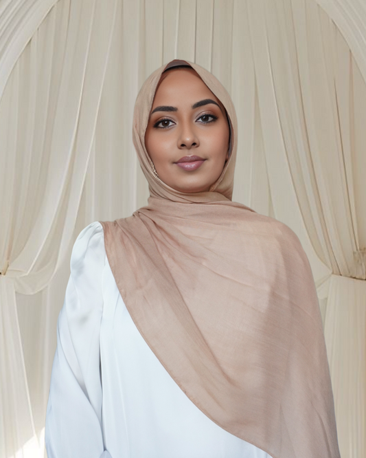 Nadeen single-stitch modal hijabs