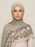 Garden Lattice Modal Hijab