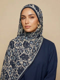 Indigo garden Modal Hijab