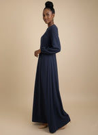 Laila Linen blend Dress- (5 Colors)