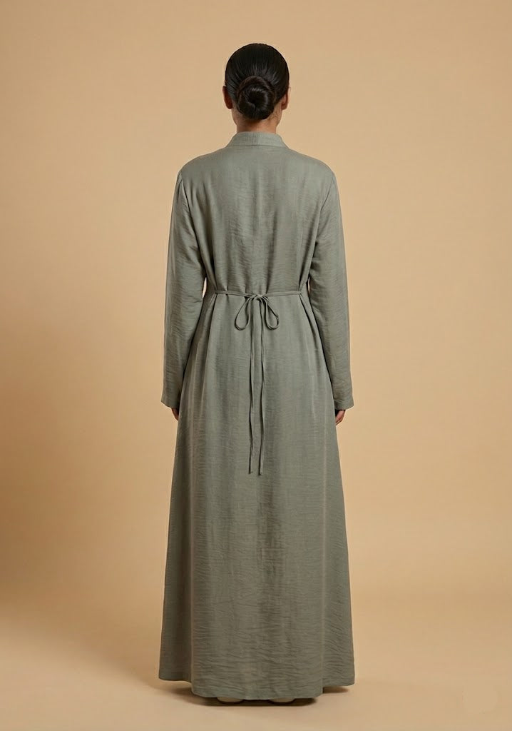 Ijliyah 2 Piece Abaya Dress Set (5 Colors)