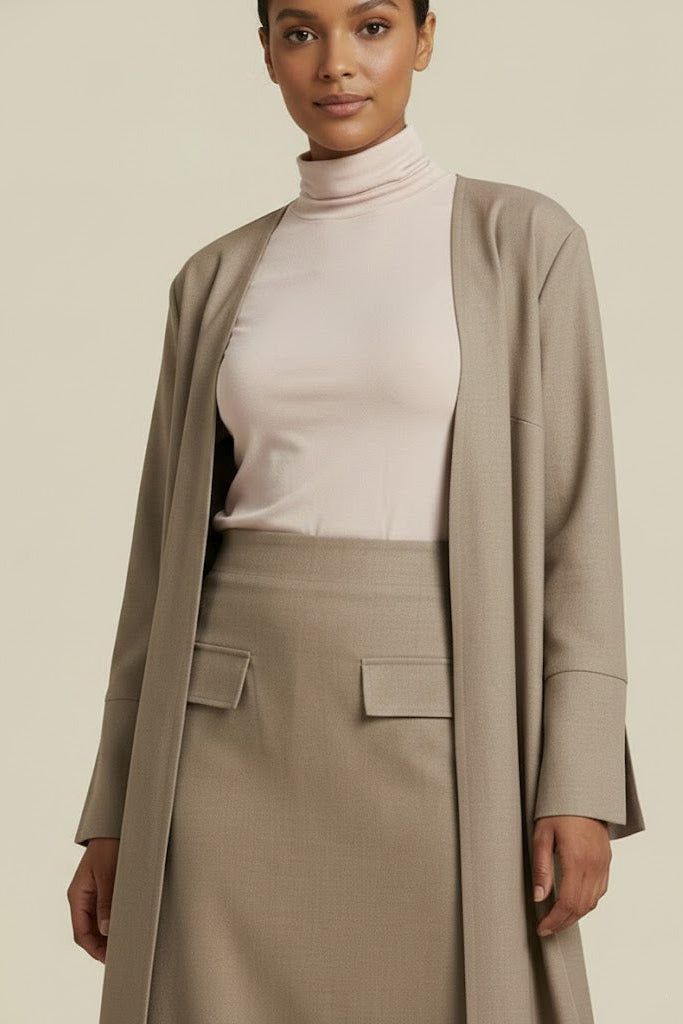 Ashalina Coat & Skirt Set