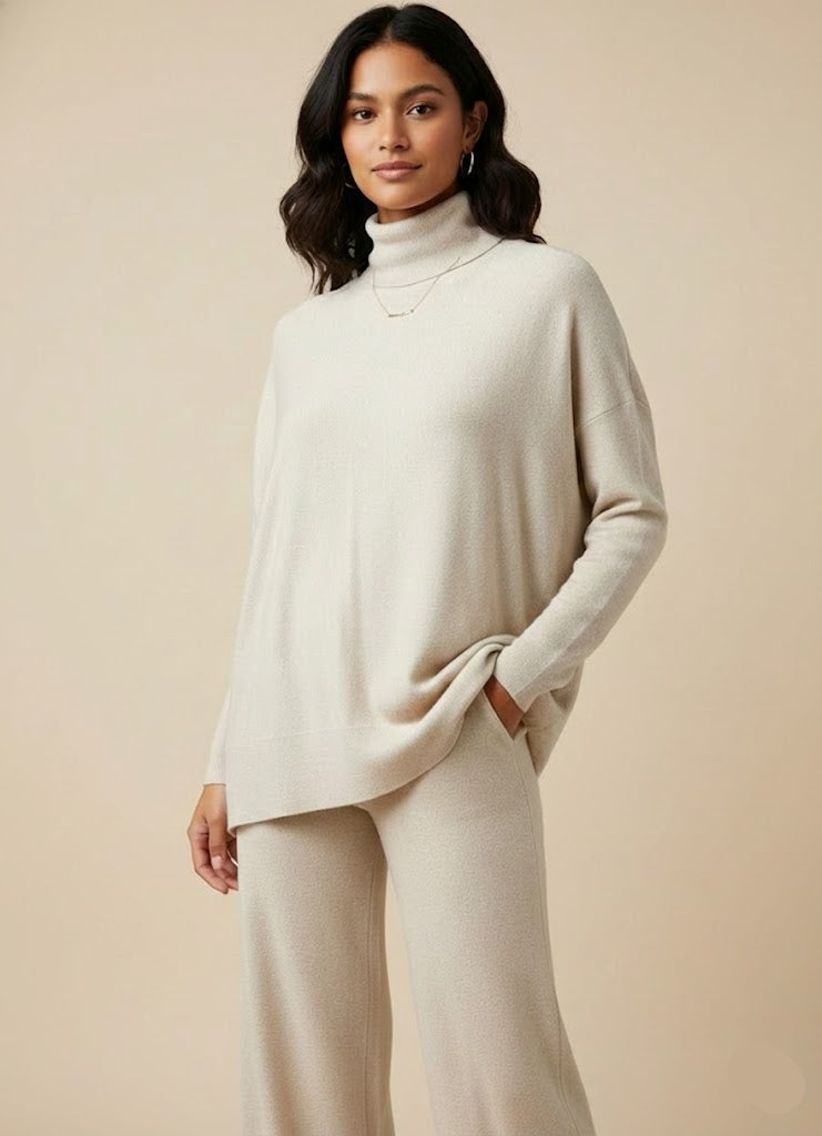 Zendaya Knitted Top-Turtle neck (4 Colors)